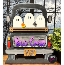 Load image into Gallery viewer, Boo Crew Add-on Kit for Interchangeable Farmhouse Truck and Sign | DIY Kit | Unfinished
