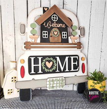 Load image into Gallery viewer, Home Add-on Kit for Interchangeable Farmhouse Truck and Sign| DIY Kit | Unfinished
