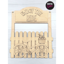 Load image into Gallery viewer, Enjoy the Ride Door Hanger | DIY Kit | Unfinished
