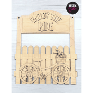 Enjoy the Ride Door Hanger | DIY Kit | Unfinished