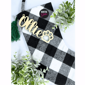 Stocking Name Cutout Tags | Gift Tags | Ornament