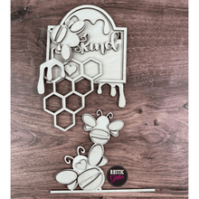Load image into Gallery viewer, Be Kind Add-on Kit for Interchangeable Small Post | DIY Kit | Unfinished
