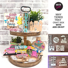 Load image into Gallery viewer, Tiered Tray Craft Box - Monthly Subscription
