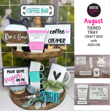 Load image into Gallery viewer, Tiered Tray Craft Box - Monthly Subscription
