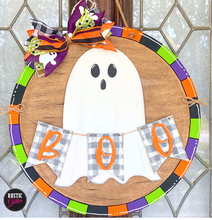 Load image into Gallery viewer, Wine Down Wednesday Fall Door Hanger Workshop | September 27, 2023
