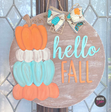 Load image into Gallery viewer, Wine Down Wednesday Fall Door Hanger Workshop | September 27, 2023
