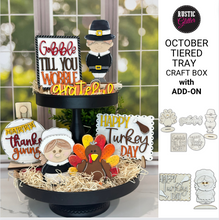 Load image into Gallery viewer, Tiered Tray Craft Box - Monthly Subscription
