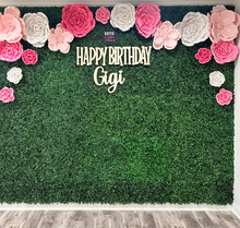 Load image into Gallery viewer, Birthday Party Upgrade - Photo Wall with Name
