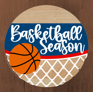 Basketball Season Door Hanger | DIY Kit | Unfinished