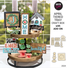 Load image into Gallery viewer, Tiered Tray Craft Box - Monthly Subscription
