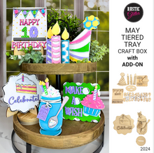 Load image into Gallery viewer, Tiered Tray Craft Box - Monthly Subscription
