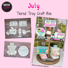 Load image into Gallery viewer, Tiered Tray Craft Box - Monthly Subscription
