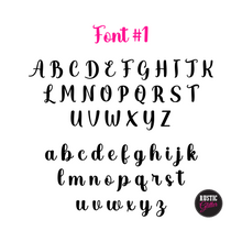 Load image into Gallery viewer, Stocking Name Cutout Tags | Gift Tags | Ornament
