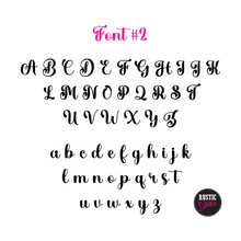 Load image into Gallery viewer, Stocking Name Cutout Tags | Gift Tags | Ornament
