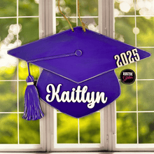 Load image into Gallery viewer, Graduation Cap Sign Door Hanger | DIY KIT| Unfinished
