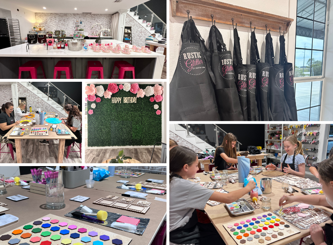 Rustic Glitter - DIY Creative Studio, Home Decor and Craft Kits