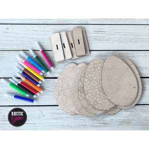 Color Your Own Easter Eggs Set | DIY KIT | Gifts