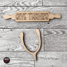 Load image into Gallery viewer, Thanksgiving Tiered Tray | DIY Kit | UNFINISHED
