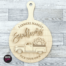 Load image into Gallery viewer, Sunflowers Decorative Cutting Board Craft Kit  | Unfinished
