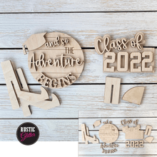 Load image into Gallery viewer, Graduation Decor | DIY Craft Kit | Unfinished
