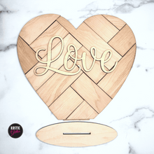Load image into Gallery viewer, Rustic Pallet Heart Sign | DIY KIT
