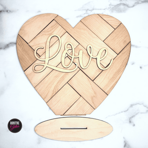Rustic Pallet Heart Sign | DIY KIT