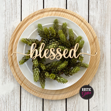 Load image into Gallery viewer, Thanksgiving Place Setting | Table Decor | Unfinished
