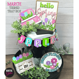 Tiered Tray Craft Box - Monthly Subscription