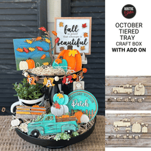 Load image into Gallery viewer, Tiered Tray Craft Box - Monthly Subscription
