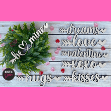 Load image into Gallery viewer, Valentine Place Setting | Table Decor | Unfinished
