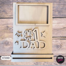 Load image into Gallery viewer, Father&#39;s Day Photo Frame Craft Kit (unfinished)
