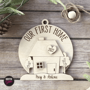 Home Ornament Kit | Unfinished |  Gifts
