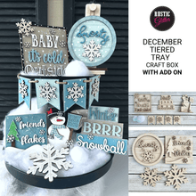 Load image into Gallery viewer, Tiered Tray Craft Box - Monthly Subscription
