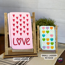 Load image into Gallery viewer, Decorative Wood Tea Towel Display Ladder | DIY KIT
