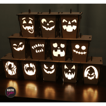 Load image into Gallery viewer, Halloween Lantern | Unfinished
