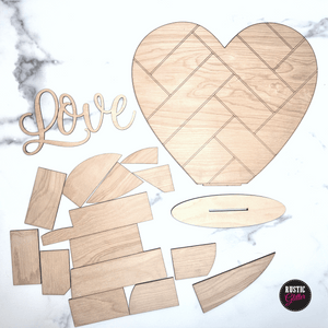 Rustic Pallet Heart Sign | DIY KIT