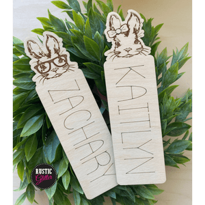 Personalized Bunny Bookmark | Gift