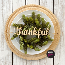 Load image into Gallery viewer, Thanksgiving Place Setting | Table Decor | Unfinished

