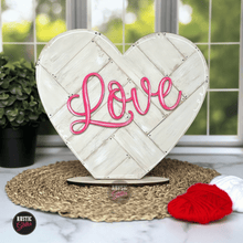 Load image into Gallery viewer, Rustic Pallet Heart Sign | DIY KIT
