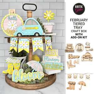 Tiered Tray Craft Box - Monthly Subscription