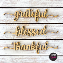 Load image into Gallery viewer, Thanksgiving Place Setting | Table Decor | Unfinished
