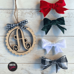 Personalized Charm Stocking Tag | Gift Tag | Ornament | Car Charm | Bag Charm