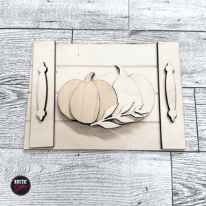 Gather Fall Tiered Tray | DIY Kit | UNFINISHED