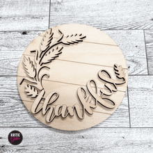 Load image into Gallery viewer, Gather Fall Tiered Tray | DIY Kit | UNFINISHED
