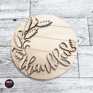 Gather Fall Tiered Tray | DIY Kit | UNFINISHED