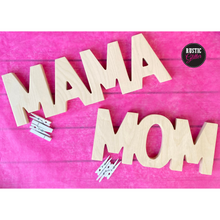Load image into Gallery viewer, Mom / Mama Photo Display Craft Kit (unfinished)
