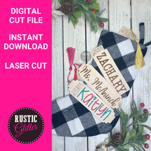 Load image into Gallery viewer, Bookmark Template File | SVG CUT FILE
