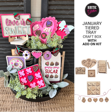 Load image into Gallery viewer, Tiered Tray Craft Box - Monthly Subscription
