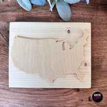 Load image into Gallery viewer, United States Cutout Sign (unfinished)
