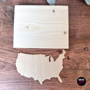 United States Cutout Sign (unfinished)